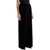 Golden Goose Women's High-Waisted Wide-Leg Black Velvet Pants BLACK