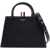 Thom Browne Borsa A Mano Mini In Pelle Martellata BLACK