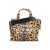 Marc Jacobs Marc Jacobs The Cheetah Canvas Small Tote Bag BLACK LEO