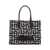 Balmain Balmain B-Army Shopper 36 Bag In Pb Labyrinth Jacquard Multicolor