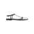 Jil Sander Jil Sander Flat Cage Sandals Black