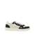 AXEL ARIGATO 'Dice Low' Black And White Low Top Sneakers With Embossed Logo And Vintage Effect In Leather Woman MULTICOLOR