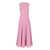 Self-Portrait Self-Portrait Crepe Midi Dress PINK