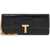 Tom Ford Shiny Black Crocodile Effect Calfskin Clutch BLACK