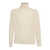 Kangra PLAIN KNITTED TURTLENECK SWEATER White