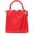 MSGM Patent Eco-Leather Bags Girl RED