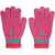 Bobo Choses Cherry Knitted Gloves FUCHSIA