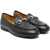 Gucci Moccasin Leather, R.s. Bolina/Black BLACK