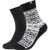 SKECHERS 2PPK Men Casual Fashion Jacquard Socks Black