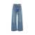 AGOLDE Agolde Low Slung Baggy Jeans In Cotton Blend BLU DENIM CHIARO