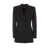 Dolce & Gabbana Dolce & Gabbana Pinstripe Wool Blazer Jacket Black