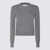 AMI Paris AMI Paris AMI Paris De Coeur Cashmere Sweater GREY