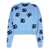 Dolce & Gabbana Dolce & Gabbana Allover Logo Wool Jumper CLEAR BLUE