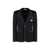 Valentino Garavani Valentino Single-Breasted Cotton Jacket Black