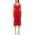 STAUD "Ellison" Dress RED