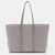 Valentino Garavani Valentino Garavani Grey Leather Totes GREY