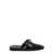 Balenciaga Balenciaga Cosy Cagole Leather Slippers Black