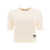 Gucci Gucci T-Shirt In Lana Con Intarsio "Horsebit" WHITE