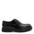 Salvatore Ferragamo Salvatore Ferragamo Black Leather Lace Up Shoes Black