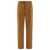 Alexander McQueen Alexander McQueen Tailored Trousers With Back Logo BROWN