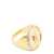 Alexander McQueen Alexander McQueen Gold Tone Metal Ring GOLD