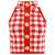 Balmain Balmain Fine Gingham Knit Sleeveless Top RED