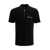 Balmain Balmain Signature Emb Zipped Polo Clothing Black