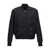 Balmain Balmain Bomber Jacket With Balmain Signature Embroidery On The Back Black