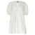 Ganni Ganni Tie String Mini Dress WHITE