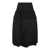 Jil Sander Jil Sander Black Cotton Skirt Black