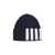 Thom Browne Thom Browne 4-Bar Stripe Rib Hat BLUE