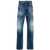 DSQUARED2 DSQUARED2 642 Distressed Straight-Leg Jeans NAVY BLUE