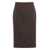 Gucci Gucci Viscose Skirt BROWN