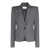 Alexander McQueen Alexander McQueen Grey Wool Blazer GREY