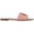 Dolce & Gabbana Leather Slide Sandal PINK