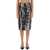 Dolce & Gabbana Sequin Embroidered Midi Skirt SILVER