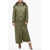 Prada Padded Parka With Removable Hood Green