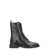 Tory Burch Tory Burch Leather Lace-Up Boots Black