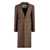 Vivienne Westwood Vivienne Westwood Alien Wool Long Coat MULTICOLOR