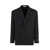 Valentino Garavani Valentino Garavani Double-Breasted Wool Blazer Black