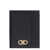 Salvatore Ferragamo Salvatore Ferragamo Gancini Leather Card Holder Black