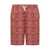 DRÔLE DE MONSIEUR Drôle De Monsieur Ornements Printed Bermuda Shorts RED