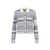 Thom Browne Thom Browne Checked Wood Jacket GREY