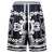 Dolce & Gabbana Dolce & Gabbana Printed Bermuda Shorts BLUE