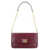 Golden Goose Golden Goose Gioia Leather Shoulder Bag RED-PURPLE OR GRAPE