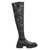 Moncler Moncler Hevea Over-The-Knee Boots Black