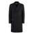 Off-White Off-White Double-Breasted Virgin Wool Coat Black