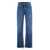 Off-White Off-White 5-Pocket Straight-Leg Jeans Navy