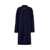 Maison Margiela Maison Margiela Single-Breasted Wool Coat BLUE