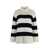 Vince Vince Striped Sweater WHITE